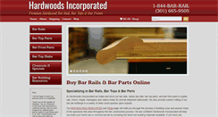 Desktop Screenshot of hardwoodsincorporated.com